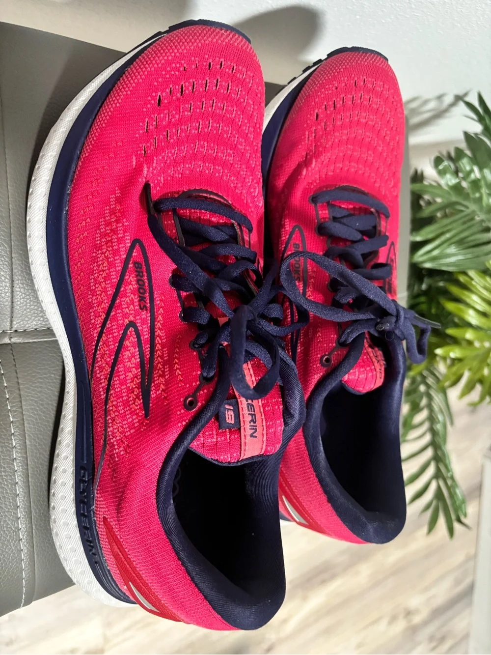 Brooks Women’s Running Shoes - Pink with Purple Accents